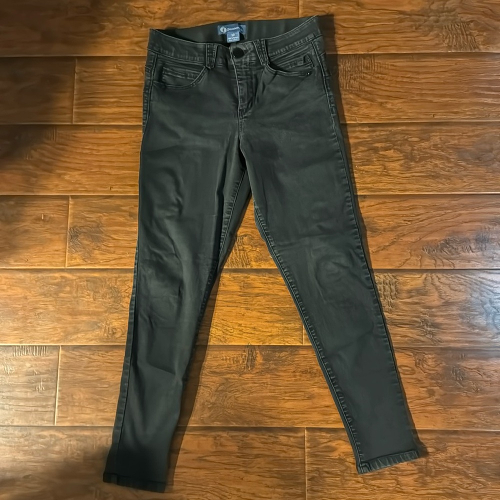 Size 10 black absolution Democracy skinny jeans